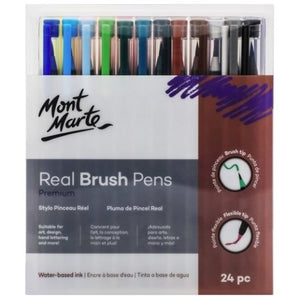 Real Brush Pens Premium 24pc