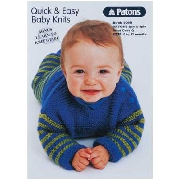 Quick & Easy Baby Knits - Patons