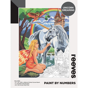 Reeves Paint by Numbers Kits (8 designs)