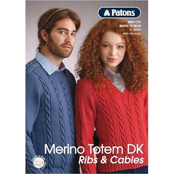 Ribs & Cables - Patons 8 ply