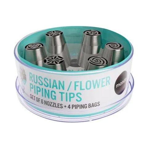 Russian Flower Piping Tip Set - CRAFT2U