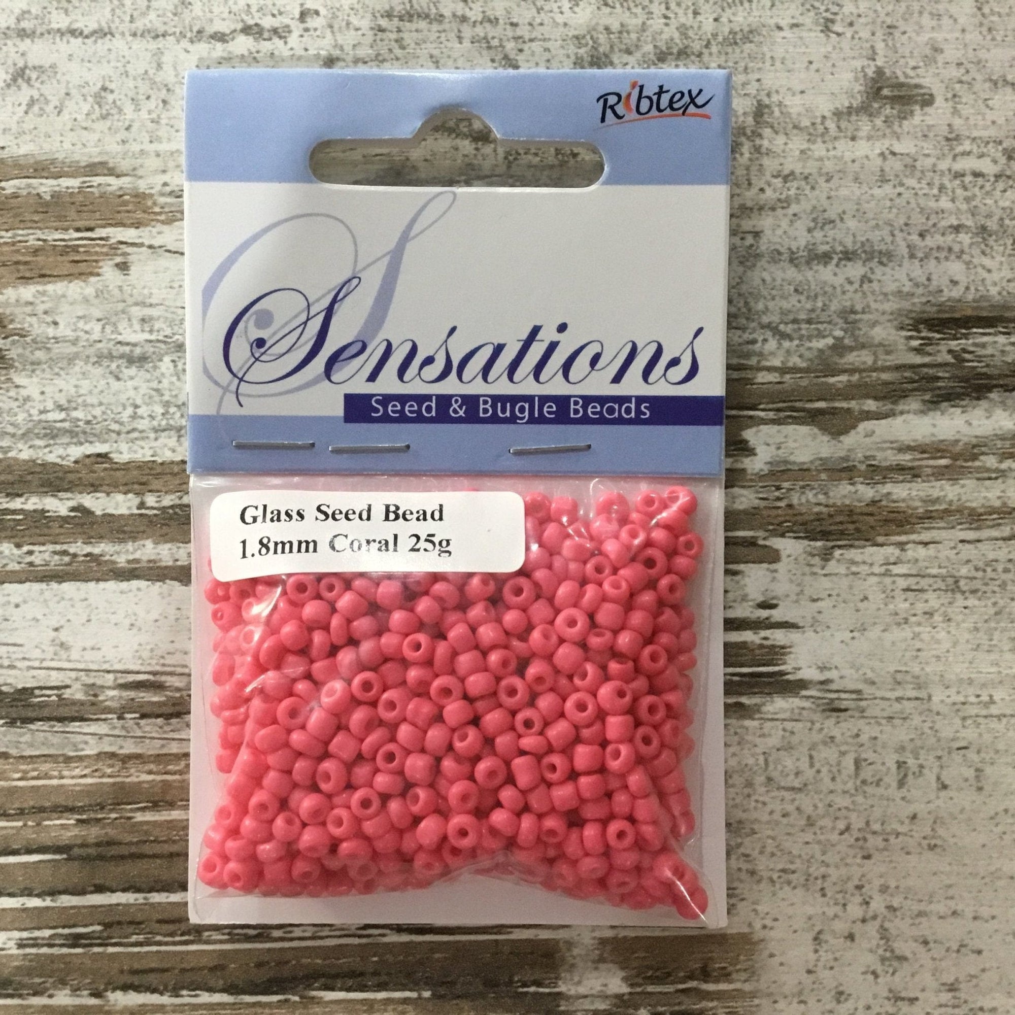 Glass Seed Beads 1.8mm 25g bag