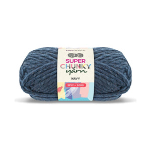 Super Chunky Acrylic Yarn 100g (13 colours available) - CRAFT2U