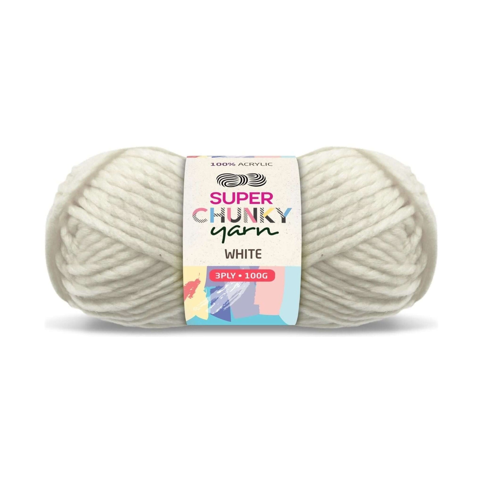 Lion Brand Yarn Basic Stitch Anti Pilling Beige Heather Anti Pilling Medium  Acrylic Off-White Yarn 3 Pack