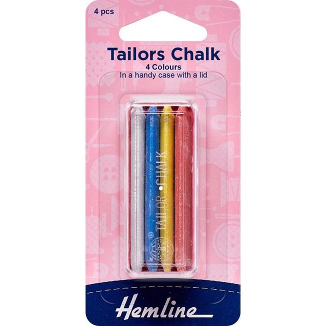 Tailors Chalk 4 colours - Hemline - CRAFT2U