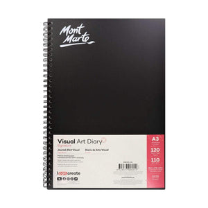 Visual Art Diary 110gsm 120 (Available in A3,A4,A5 and A6) - CRAFT2U