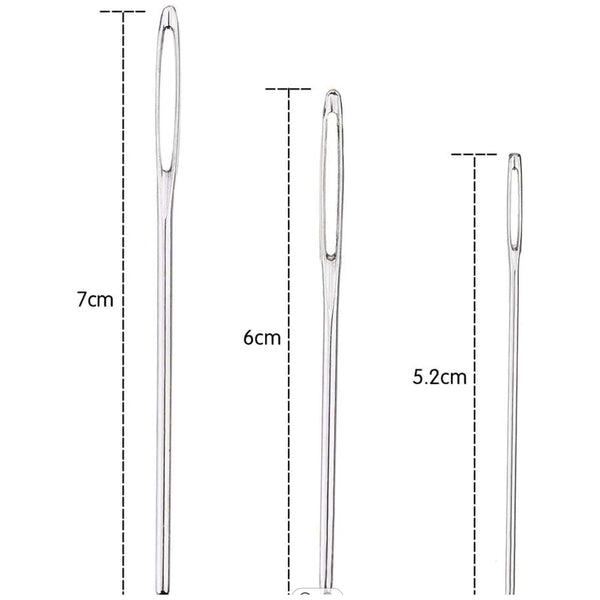 14 Sizes Multi-Coloured Aluminium 2mm-10mm Handle Crochet Hook Set - CRAFT2U