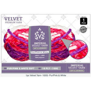 Yatsal Imperial Velvet Yarn 10 ply 100g (31 Colours Available) - CRAFT2U
