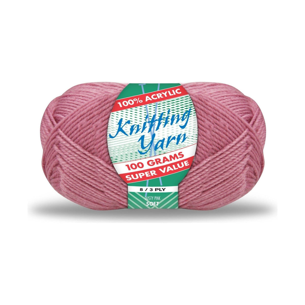 Yatsal Knitting Yarn 8 ply 100g Solid - CRAFT2U
