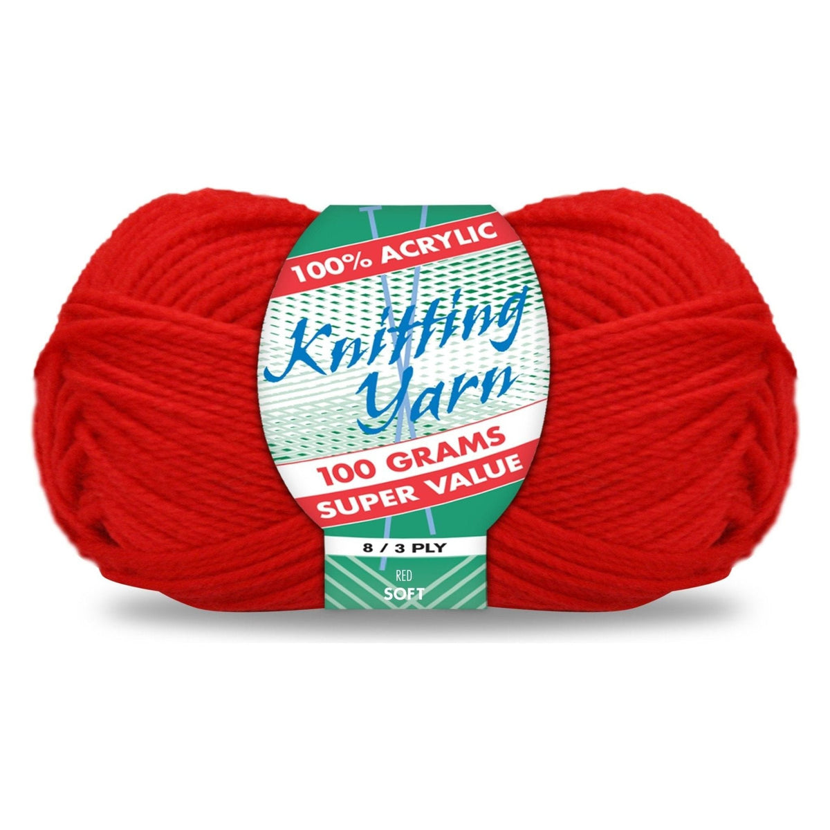 Yatsal Knitting Yarn 8 ply 100g Solid (BULK 10 PACK) - CRAFT2U