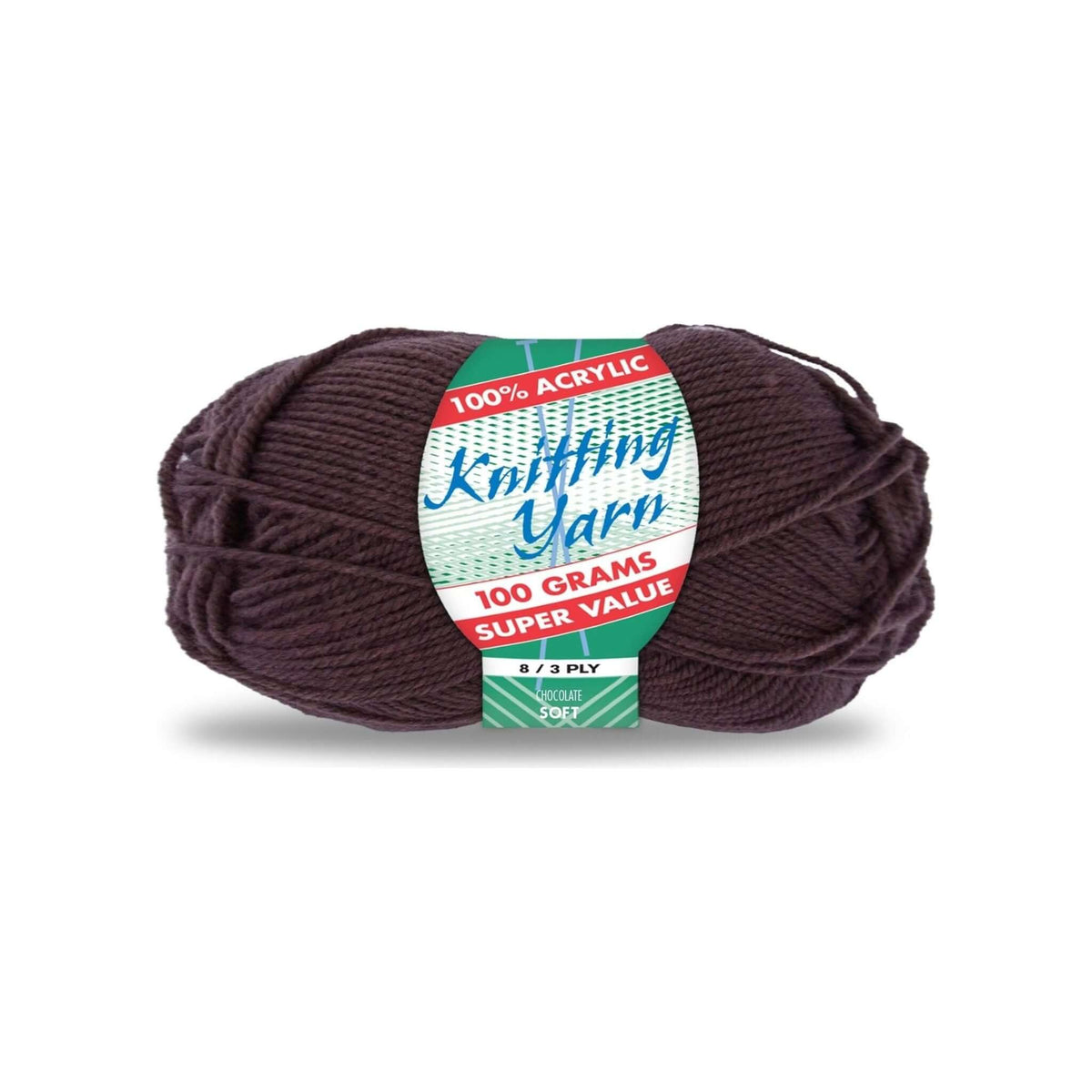 Yatsal Knitting Yarn 8 ply 100g Solid (BULK 10 PACK) - CRAFT2U